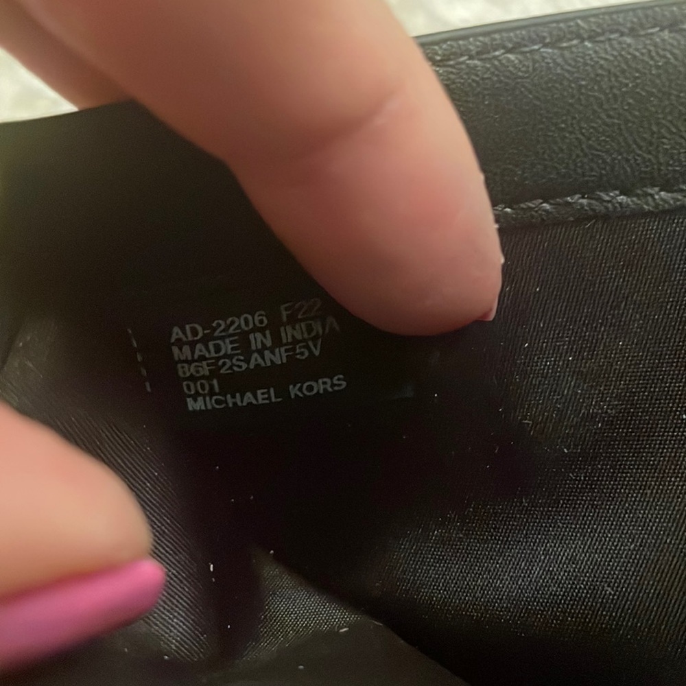 Brand New Michael Kors Genuine Leather Slim Billfold Black Men’s Andy Wallet - Picture 10 of 13